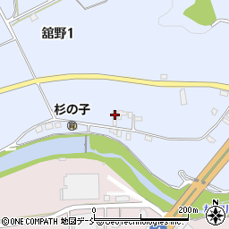 福島県二本松市舘野1丁目260周辺の地図