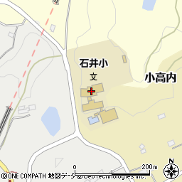 二本松市立石井小学校周辺の地図