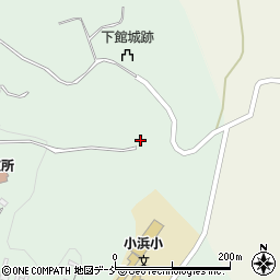 福島県二本松市小浜下舘152周辺の地図