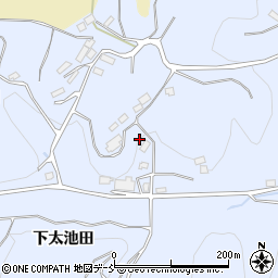 福島県二本松市西勝田下太池田22-2周辺の地図