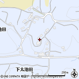 福島県二本松市西勝田下太池田13周辺の地図