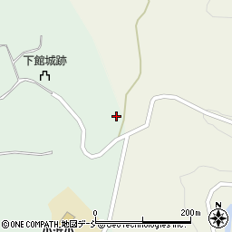 福島県二本松市小浜（下舘）周辺の地図