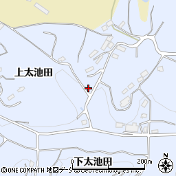 福島県二本松市西勝田下太池田288周辺の地図