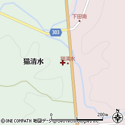 福島県二本松市太田猫清水27周辺の地図