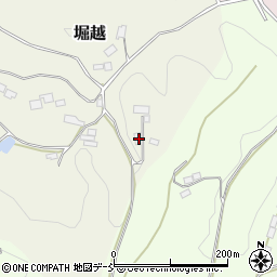 福島県二本松市堀越381周辺の地図