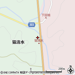 福島県二本松市太田猫清水16周辺の地図