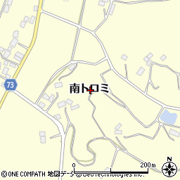 福島県二本松市南トロミ周辺の地図