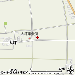 福島県会津若松市河東町代田（千苅田）周辺の地図