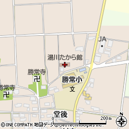 湯川村商工会周辺の地図