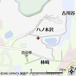 福島県耶麻郡猪苗代町ハノ木沢周辺の地図