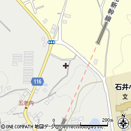 福島県二本松市中町451周辺の地図
