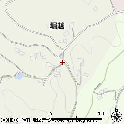 福島県二本松市堀越167周辺の地図