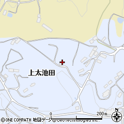 福島県二本松市西勝田下太池田292周辺の地図