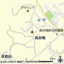 福島県会津若松市河東町東長原長谷地周辺の地図