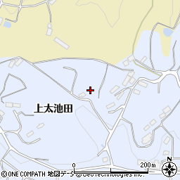 福島県二本松市西勝田下太池田293周辺の地図
