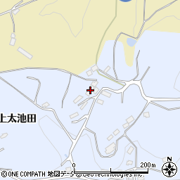 福島県二本松市西勝田下太池田268周辺の地図