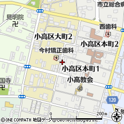 武屋精肉店周辺の地図