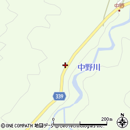 福島県耶麻郡西会津町野沢日照田下甲周辺の地図