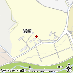 福島県二本松市岩崎周辺の地図