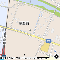 福島県南相馬市小高区大井観音前47周辺の地図