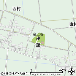 金上寺周辺の地図
