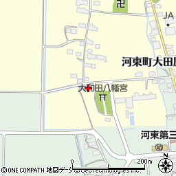 福島県会津若松市河東町大田原215周辺の地図