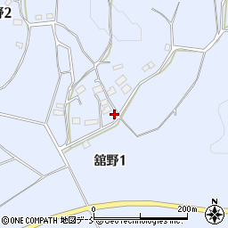 福島県二本松市舘野1丁目167周辺の地図