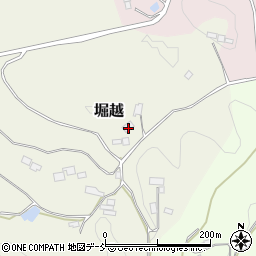 福島県二本松市堀越121周辺の地図