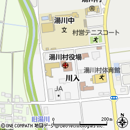 福島県湯川村（河沼郡）周辺の地図