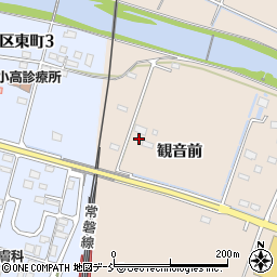 福島県南相馬市小高区大井観音前109-1周辺の地図