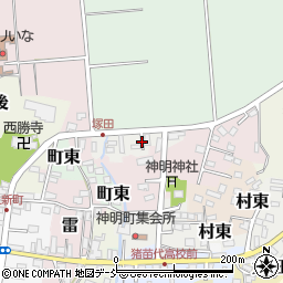 福島県耶麻郡猪苗代町塚田周辺の地図