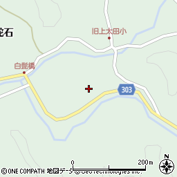 福島県二本松市太田川中山周辺の地図