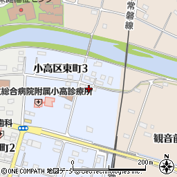 富沢自動車整備工場周辺の地図