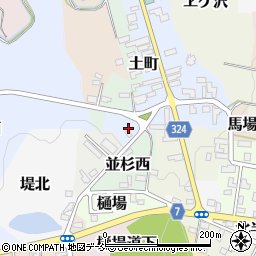福島県耶麻郡猪苗代町町西周辺の地図