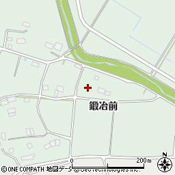 福島県南相馬市小高区小谷鍛冶前周辺の地図