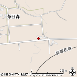 福島県会津若松市河東町広野浮世段周辺の地図