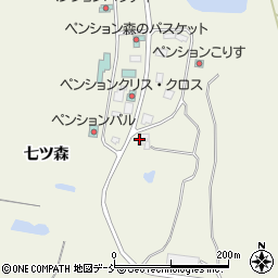 ペンションナイスディ周辺の地図