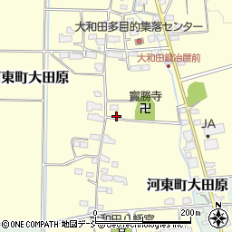 福島県会津若松市河東町大田原242周辺の地図