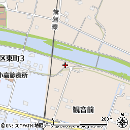 福島県南相馬市小高区大井観音前135周辺の地図