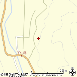 福島県耶麻郡西会津町下谷元屋敷丁周辺の地図