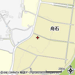 福島県二本松市舟石周辺の地図