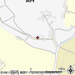 福島県二本松市袋内216周辺の地図