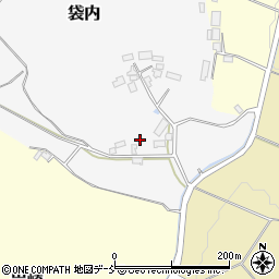 福島県二本松市袋内211周辺の地図