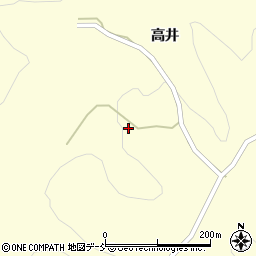 福島県二本松市田沢姥神48周辺の地図