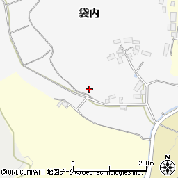 福島県二本松市袋内150周辺の地図