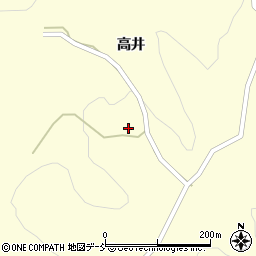 福島県二本松市田沢姥神38周辺の地図