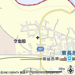 福島県会津若松市河東町東長原空也原73周辺の地図