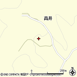 福島県二本松市田沢姥神29周辺の地図
