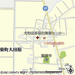 福島県会津若松市河東町大田原周辺の地図