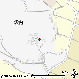 福島県二本松市袋内169周辺の地図